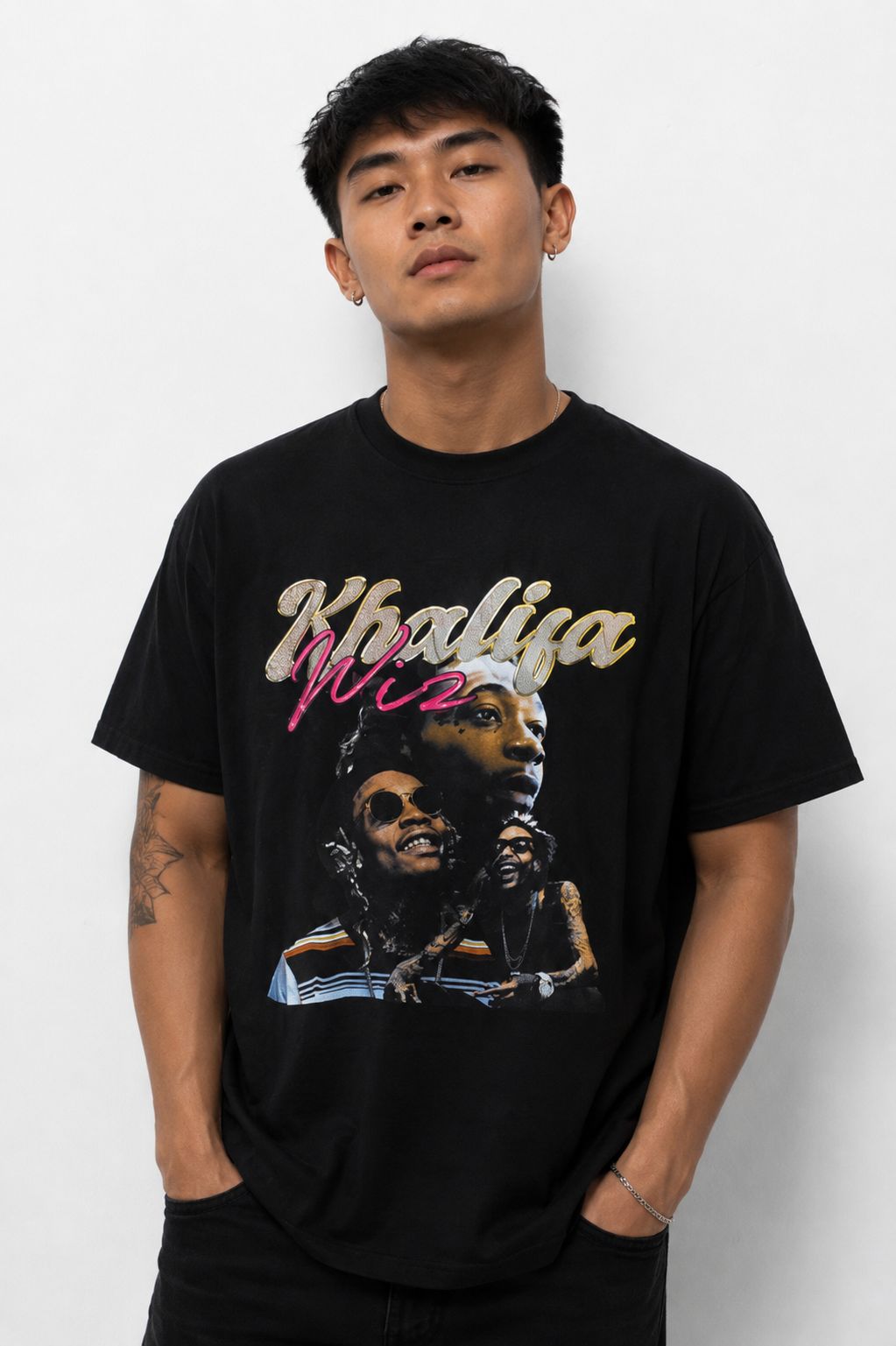 Black Shirt Streetwear